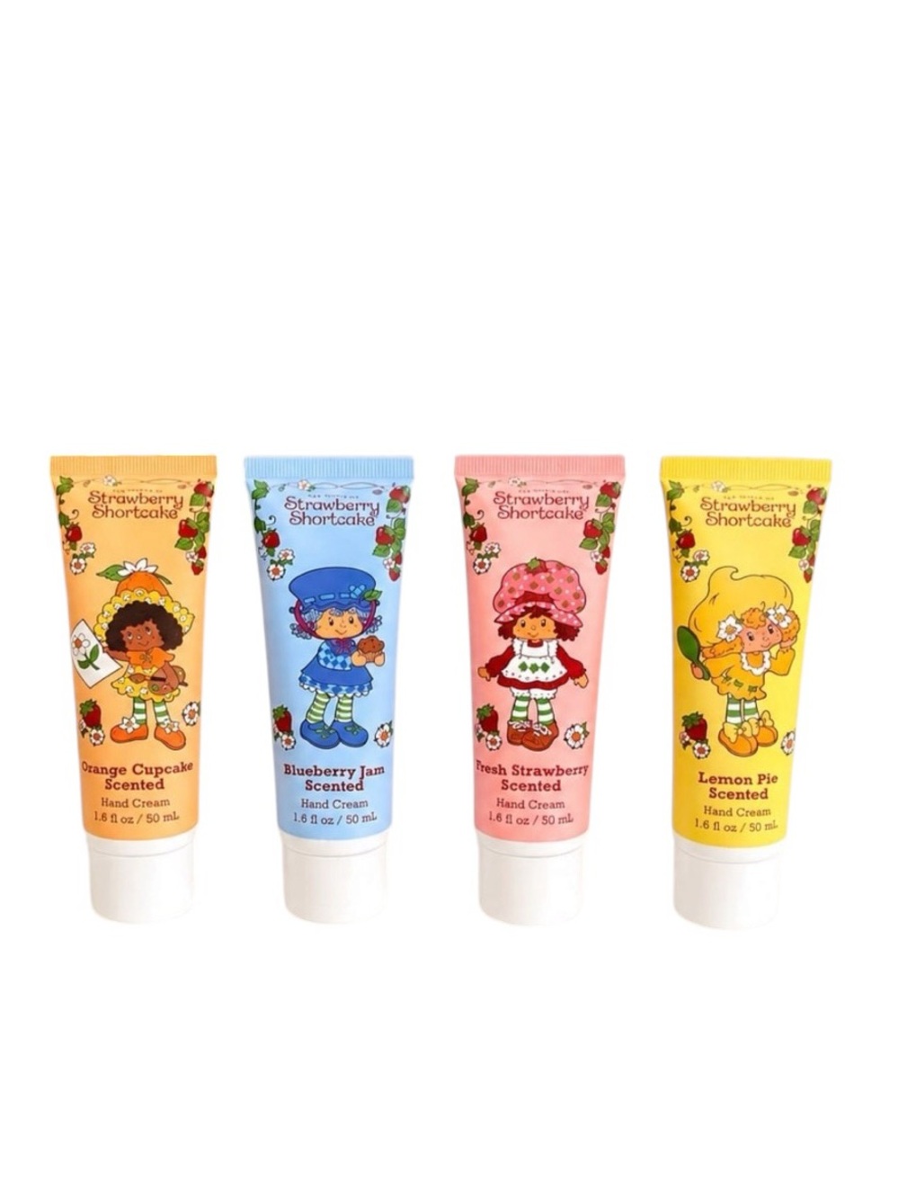 Strawberry Shortcake & Friends Scented Fresh Flavors Hand Cream Set